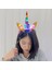 18 1 Light Up Unicorn Kafa Bandı Kızlar Için Doğum Günü Partisi Süslemeleri Kız Şapkalar Hairbands LED Işıkları ile Unicorn Parti Malzemeleri (Yurt Dışından) 5