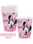 Bayrak 12 Adet Minnie Mouse Doğum Günü Partisi Malzemeleri ve Süslemeleri Minnie Mouse Parti Malzemeleri Banner Masa Kapak Plakaları ile 8 Misafir Hizmet Vermektedir (Yurt Dışından) 5