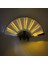 6 V Soğuk Beyaz LED Fan Dans Işığı Fan Glow Katlanır Gece Gösterisi Cadılar Bayramı Noel Rave Festivali Doğum Günü Karanlıkta Glow Parti Malzemeleri (Yurt Dışından) 4