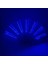 6 V Soğuk Beyaz LED Fan Dans Işığı Fan Glow Katlanır Gece Gösterisi Cadılar Bayramı Noel Rave Festivali Doğum Günü Karanlıkta Glow Parti Malzemeleri (Yurt Dışından) 5