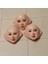 A4 Yaratıcı Kişilik Maskesi Kel Güzellik Tam Yüz Saç Maskara Maskesi Cadılar Bayramı Partisi Masquerade Cosplay Rol Yapma Sahne (Yurt Dışından) 4