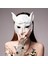 Yarım Yüz Altın Karikatür Hayvan Aslan Maskesi Tam Yüz Yarım Yüz Altın Gümüş Siyah Beyaz Maske Cadılar Bayramı Masquerade Performans Sahne Maskesi (Yurt Dışından) 2