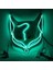 Rd Pvc Cadılar Bayramı Clubbing Işıklı Kitsune Tilki LED Maske Dıy Kostüm Rave Cosplay Edc Parti Parti Maskeleri (Yurt Dışından) 5