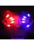 Kırmızı 2 Adet Sihirli LED Akülü Başparmak Parmak Işık Trick Prop Parti Kaynağı Akülü Taşınabilir Başparmak Işığı Masquerade Için (Yurt Dışından) 2