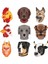 12 Zodyak Hayvan Tavuk At Köpek Domuz Kaplan Kafası Tavşan Maskesi Lateks Kostüm Cadılar Bayramı Maskesi Sahne (Yurt Dışından) 3