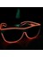 Yeşil LED Işıklı Gözlük El Tel Neon Işık Up Visor Gözlük Bar Parti Eyeware Glow Gözlük Cadılar Bayramı Için Yanıp Sönen Gece Aydınlatma (Yurt Dışından) 3