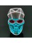 Maske 10 Yeni Tasarlanmış Parlayan Cadılar Bayramı Partisi Maskesi Yanıp Sönen LED Maskeleri El Neon Işık Cosplay Maske Kostüm Sahne Glow Parti Malzemeleri (Yurt Dışından) 5