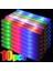 Mor-Her Zaman 5 Pcs LED Glow Sticks Renkli Rgb Floresan Işıklı Köpük Sopa Tezahürat Tüpü Düğün Doğum Günü Partisi Malzemeleri Için Parlayan Işık Sahne (Yurt Dışından) 5