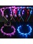 Gül Kedi 1 Adet Kadın Kız LED Glow Kedi Tavşan Kulak Hairband Light Up Kafa Bandı Çiçek Çelenk Parti Gelin Hediye Doğum Günü Düğün Paskalya (Yurt Dışından) 2