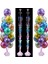 2 Takım Kalp Sütun 7/13/19 Tüp Balon Tutucu Balonlar Standı Sütun Bayram Balon Yetişkin Çocuk Doğum Günü Partisi Bebek Duş Düğün Dekorasyon Malzemeleri (Yurt Dışından) 3