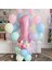 Set 1 63 Adet Acıbadem Kurabiyesi Lateks Balonlar Şeker Pembe Balon Seti 1 2 3 4 5 6 7 8 9 Doğum Günü Partisi Süslemeleri Çocuklar Bebek Duş Kız Unicorn (Yurt Dışından) 1