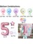 Set 1 63 Adet Acıbadem Kurabiyesi Lateks Balonlar Şeker Pembe Balon Seti 1 2 3 4 5 6 7 8 9 Doğum Günü Partisi Süslemeleri Çocuklar Bebek Duş Kız Unicorn (Yurt Dışından) 5