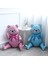 Pembe 3D Ayakta Ayı Folyo Balonlar Montaj Erkek Kız Pembe Mavi Bebek Ayı Topu Doğum Günü Partisi Dekorasyon Bebek Duş Hediyeler Malzemeleri (Yurt Dışından) 3