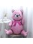Pembe 3D Ayakta Ayı Folyo Balonlar Montaj Erkek Kız Pembe Mavi Bebek Ayı Topu Doğum Günü Partisi Dekorasyon Bebek Duş Hediyeler Malzemeleri (Yurt Dışından) 4