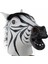 X13008 Cadılar Bayramı Maskeleri Lateks At Kafası Zebra Cosplay Hayvan Kostüm Tiyatrosu Prank Çılgın Parti Sahne Beyaz Tek Boynuzlu Tam Yüz Maskesi (Yurt Dışından) 5