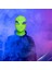 Açık Gri Cadılar Bayramı Uzaylı Maskesi Et Için Alien Cosplay Kostüm Cadılar Bayramı Partisi, Yetişkinler Için Alien 3D Tam Yüz Maskesi Nötr Bir Boyut (Yurt Dışından) 3
