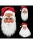 Stil 2 Noel Partisi Noel Baba Maskesi Lateks Maske Açık Süsleme Güzel Noel Baba Kostüm Masquerade Peruk Sakal Giydirme Noel Hediyesi (Yurt Dışından) 2