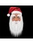Stil 2 Noel Partisi Noel Baba Maskesi Lateks Maske Açık Süsleme Güzel Noel Baba Kostüm Masquerade Peruk Sakal Giydirme Noel Hediyesi (Yurt Dışından) 4
