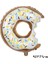 Donuts Beyaz Renkli Şeker Folyo Balonlar Lolipop Helyum Balonları Bebek Duş Doğum Günü Düğün Parti Malzemeleri Noel Dekorasyon Globos (Yurt Dışından) 2