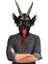 Stil 9 Boynuz Şeytan Şeytan Lateks Maske Gerçekçi Krampus Şeytan Maskesi Noel Kostüm Şapkalar Parti Korkunç Sahne (Yurt Dışından) 5