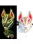 Sarı Cadılar Bayramı Neon LED Tasfiye Maskesi Masque Masquerade Parti Maskeleri Karanlıkta Işık Aydınlık Komik Maskeler Cosplay Kostüm Malzemeleri (Yurt Dışından) 1
