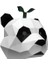 Çocuksuz Kesim Cosplay Maskeleri Cadılar Bayramı Partisi Maskesi Malzemeleri Panda Ayı Kostümü Kafa Hood 3D Kağıt Modeli Dıy Karikatür El Yapımı Yüz Cosplay Oyuncaklar (Yurt Dışından) 1