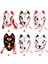 B Anbu Maskesi Japon Anime Cosplay Maskeleri Demonslayer Fo*xmasks Tam Yüz Maskesi Masquerade Festivali Ka-Buki Kitsune Maskeleri Cadılar Bayramı (Yurt Dışından) 2