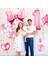 10 Adet 12 Inç Karıştırma M Yay Bebek Kız Pembe Balon Seti 32 Inç Pembe Nokta Numaralandırma Balon Arabası Helyum Topu 1. Doğum Günü Partisi Süslemeleri Bebek Duş (Yurt Dışından) 4