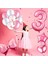 10 Adet 12 Inç Karıştırma M Yay Bebek Kız Pembe Balon Seti 32 Inç Pembe Nokta Numaralandırma Balon Arabası Helyum Topu 1. Doğum Günü Partisi Süslemeleri Bebek Duş (Yurt Dışından) 5