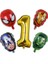 Yakut 5 Adet Marvel Süper Kahraman Balon Örümcek Adam Alüminyum Folyo Balonlar Çocuklar Doğum Günü Partisi Dekorasyon Bebek Duş Demir Adam Balonlar (Yurt Dışından) 1