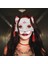 H Japon El-Boyalı Tilki Maskesi Kabuki Kitsune Yarım Yüz Maskesi Anime Cosplay Cadılar Bayramı Partisi Masquerade Kostüm Sahne (Yurt Dışından) 5