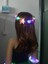 Mor Kafa Bandı Glow LED Işık Up Hawaii Hula Luau Çiçek Leis Garland Kolye Çelenk Düğün Doğum Günü Glow Parti Dekorasyon Hediye Cadılar Bayramı (Yurt Dışından) 4