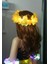 Mor Kafa Bandı Glow LED Işık Up Hawaii Hula Luau Çiçek Leis Garland Kolye Çelenk Düğün Doğum Günü Glow Parti Dekorasyon Hediye Cadılar Bayramı (Yurt Dışından) 5