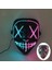 Maske 01 Parlayan Cosplay El Tel Neon Maske Korkunç Kafatası Masquerade Aydınlık Karnaval Şenlikli Parti Malzemeleri Cadılar Bayramı Için LED Tasfiye Maskesi (Yurt Dışından) 1
