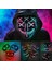 Maske 01 Parlayan Cosplay El Tel Neon Maske Korkunç Kafatası Masquerade Aydınlık Karnaval Şenlikli Parti Malzemeleri Cadılar Bayramı Için LED Tasfiye Maskesi (Yurt Dışından) 2