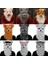 Tilki-Gri Hareketli Ağız Hayvan Kafa Maskesi Peluş Maske Tilki Köpek Kurt Orangutan Taklit Kürk Takım Elbise Cadılar Bayramı Kostümleri Parti Prop Cosplay Malzemeleri (Yurt Dışından) 3