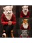 Tilki-Gri Hareketli Ağız Hayvan Kafa Maskesi Peluş Maske Tilki Köpek Kurt Orangutan Taklit Kürk Takım Elbise Cadılar Bayramı Kostümleri Parti Prop Cosplay Malzemeleri (Yurt Dışından) 5