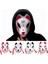 M Anime Şeytan Avcısı Tilki Maskeleri Japon Kedi Maskesi Yarım Yüz Masquerade Festivali Kabuki Kitsune Maskeleri Parti Cosplay Propsani.ağ (Yurt Dışından) 4