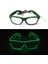 Yeşil 5 1pc Light Up LED Gözlük Glow Güneş Gözlüğü El Tel Neon Gözlük Karanlıkta Glow Parti Malzemeleri Neon Parti Çocuk Yetişkinler Için Şekerler (Yurt Dışından) 1