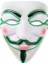 V Yeşil Cadılar Bayramı Maskesi Sevimli Kedi Tilki Vendetta El Tel Maske Parlayan Dans Karnaval Parti Maskeleri Için Yanıp Sönen Cosplay LED Neon Kostüm Maskesi (Yurt Dışından) 1