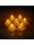 Sarı 5 Adet 30X LED Balon Işık Topu LED Işık Mini Yuvarlak LED Top Lamba Bar Fener Noel Düğün Parti Süslemeleri Doğum Günü Dekor Için (Yurt Dışından) 1