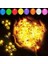 Sarı 50 Adet 50 Adet LED Balon Işıkları Çok Renkli LED Işık Mini Yuvarlak Top Lamba Kağıt Fener Balon Için Kapalı Açık Parti Doğum Günü Deco (Yurt Dışından) 1