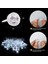 Sarı 50 Adet 50 Adet LED Balon Işıkları Çok Renkli LED Işık Mini Yuvarlak Top Lamba Kağıt Fener Balon Için Kapalı Açık Parti Doğum Günü Deco (Yurt Dışından) 3