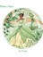 BPXZZ-81PCS Disney Tiana Prenses Tema Kağıt Tabak Bardak Afiş Doğum Günü Partisi Dekorasyon Prenses ve Kurbağa Sofra Parti Malzemeleri (Yurt Dışından) 3