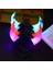 Mavi Büyük Kulak 1 Adet Kızlar Yetişkin LED Şeytan Evil Şeytan Boynuz Kafa Bandı Light Up Kulak Hairbands Parti Dekorasyon Düğün Karnaval (Yurt Dışından) 3