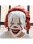 Gülen Yüz Yeni LED Stephen King'in Maskesi Pennywise Korku Palyaço Joker Gözler Parlatıcı Palyaço Lateks Maske Cadılar Bayramı Cosplay Kostüm Sahne (Yurt Dışından) 1
