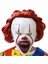 Gülen Yüz Yeni LED Stephen King'in Maskesi Pennywise Korku Palyaço Joker Gözler Parlatıcı Palyaço Lateks Maske Cadılar Bayramı Cosplay Kostüm Sahne (Yurt Dışından) 4