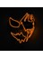 Turuncu Cadılar Bayramı Cosplay Parti El Neon Maske Light Up LED Maske Dj Parti Korkunç Maske Cadılar Bayramı Kostüm Dekorasyon Karanlıkta Glow (Yurt Dışından) 1