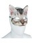 06 Cadılar Bayramı Simüle Hayvanlar Maske Sevimli Kedi Yarım Yüz Maskesi Karnaval Masquerade Kostüm Sahne Parti Malzemeleri Cosplay Maske (Yurt Dışından) 3
