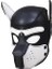 XLWHITE60-68CM Xl Kodu Marka Yeni Artış Büyük Boy Köpek Cosplay Yastıklı Kauçuk Tam Kafa Kaput Maskesi Kulakları ile Erkekler Kadınlar Için Köpek Rol Oynamak (Yurt Dışından) 1